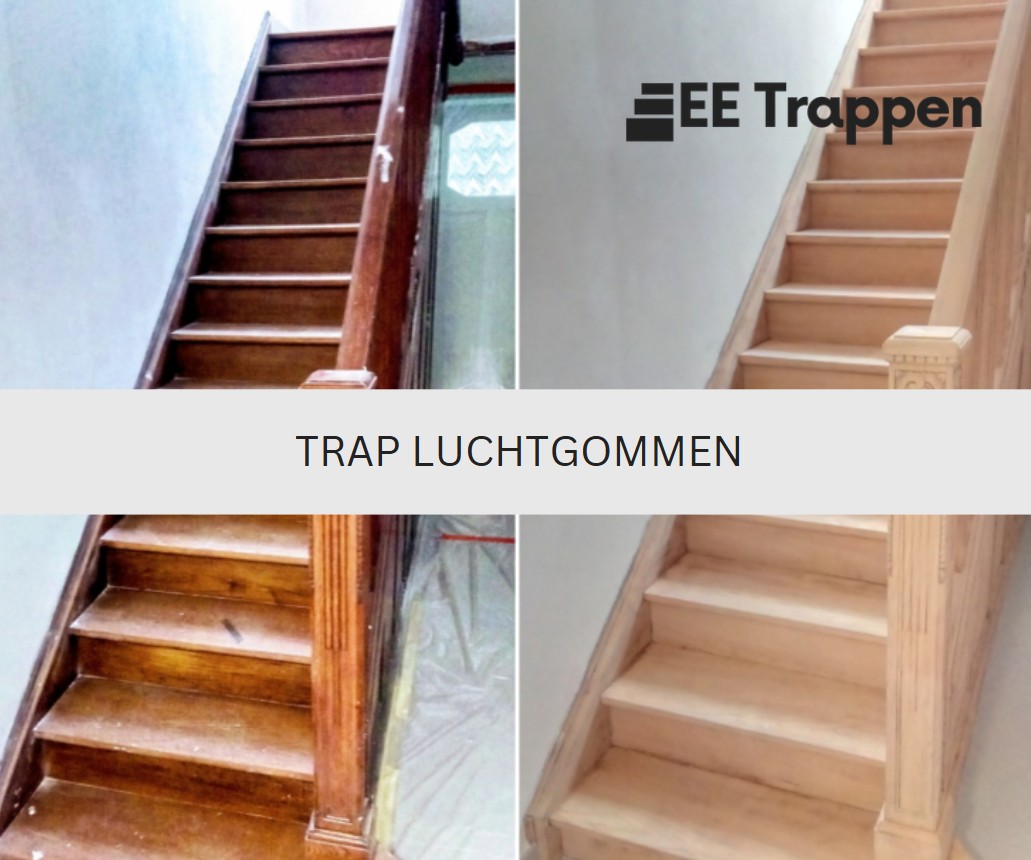 Trap luchtgommen