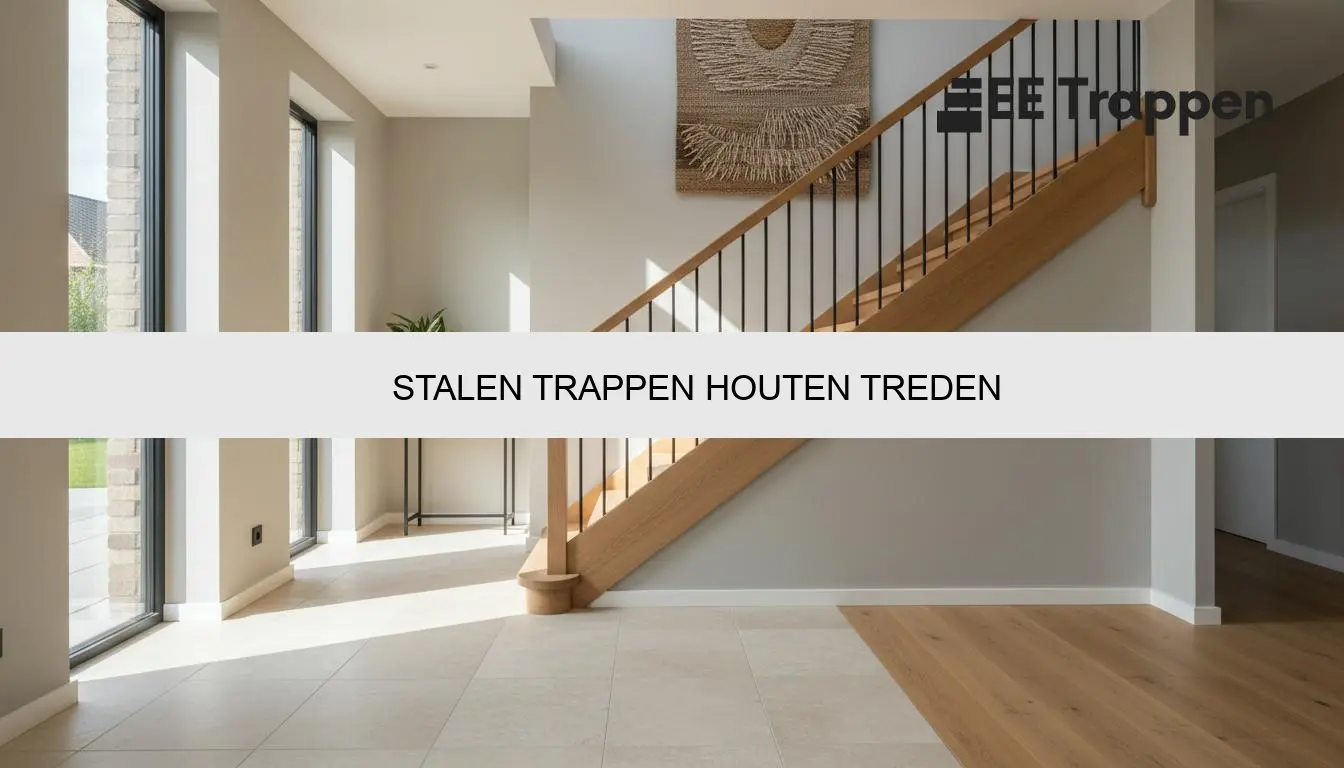 stalen trappen houten treden | prijs & advies