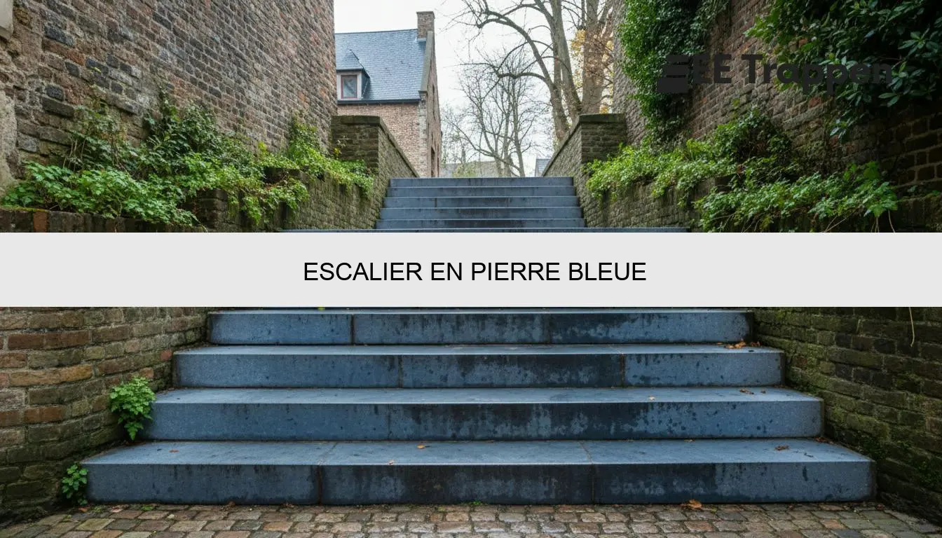 Escalier en pierre bleue - Prijs & Advies