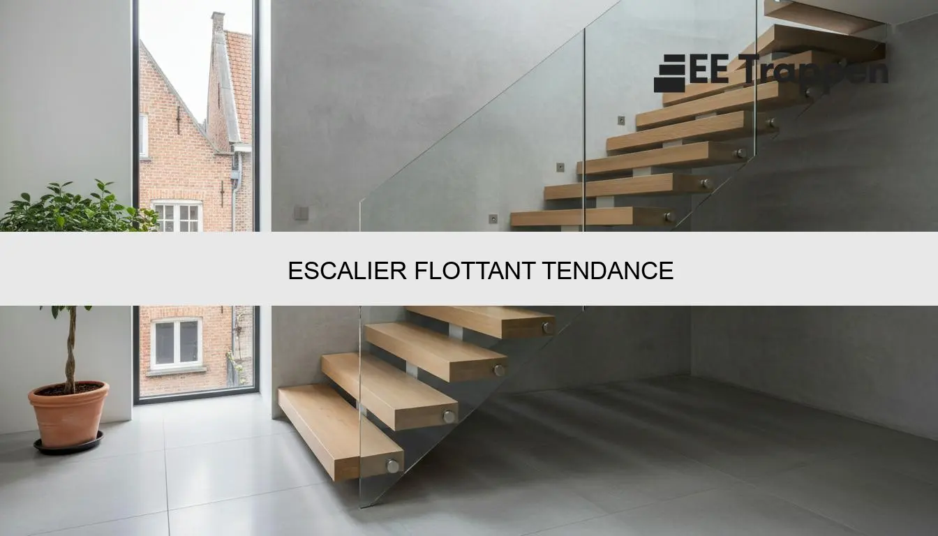 Escalier flottant tendance - Prix et conseils