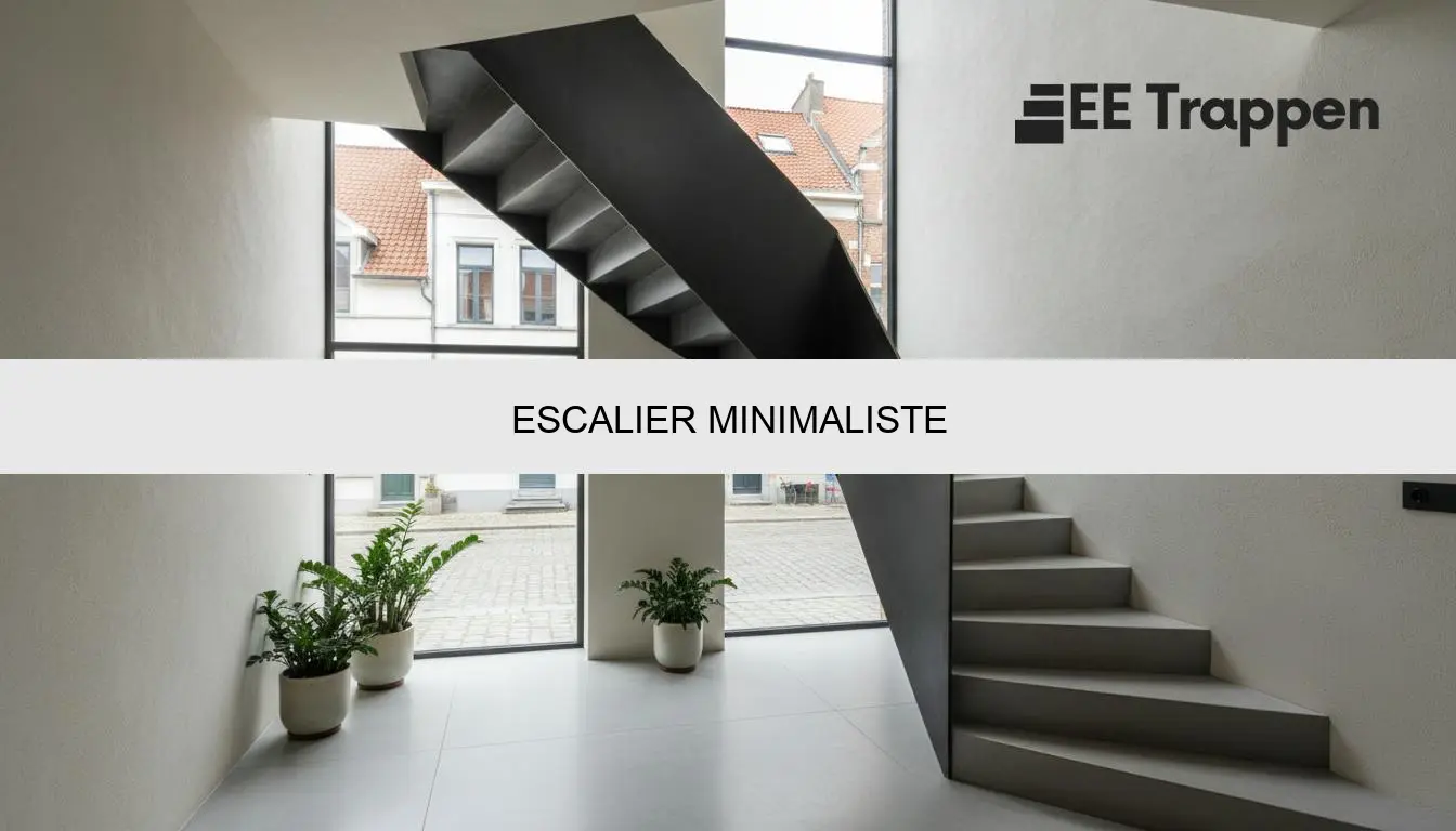 Escalier minimaliste - Prix et conseils 2026