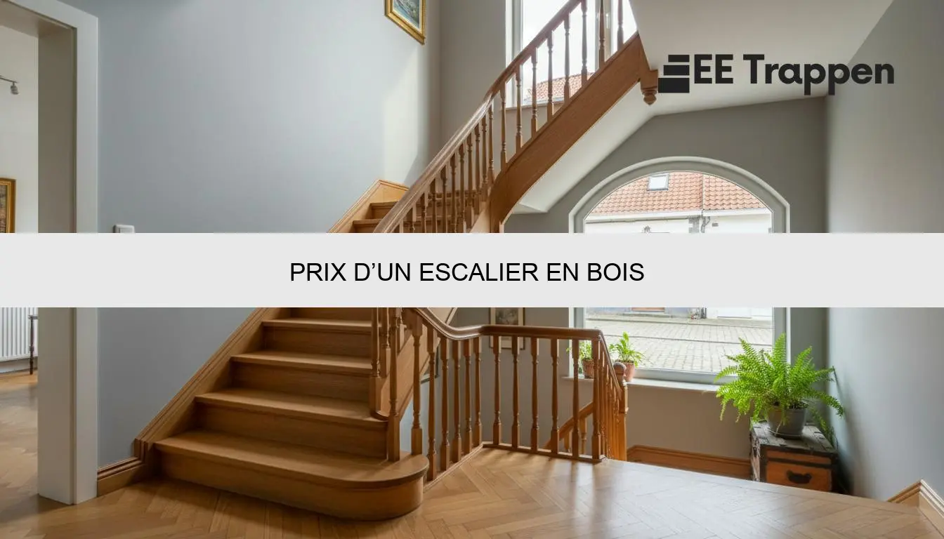 Prix d’un escalier en bois - Guide complet et devis