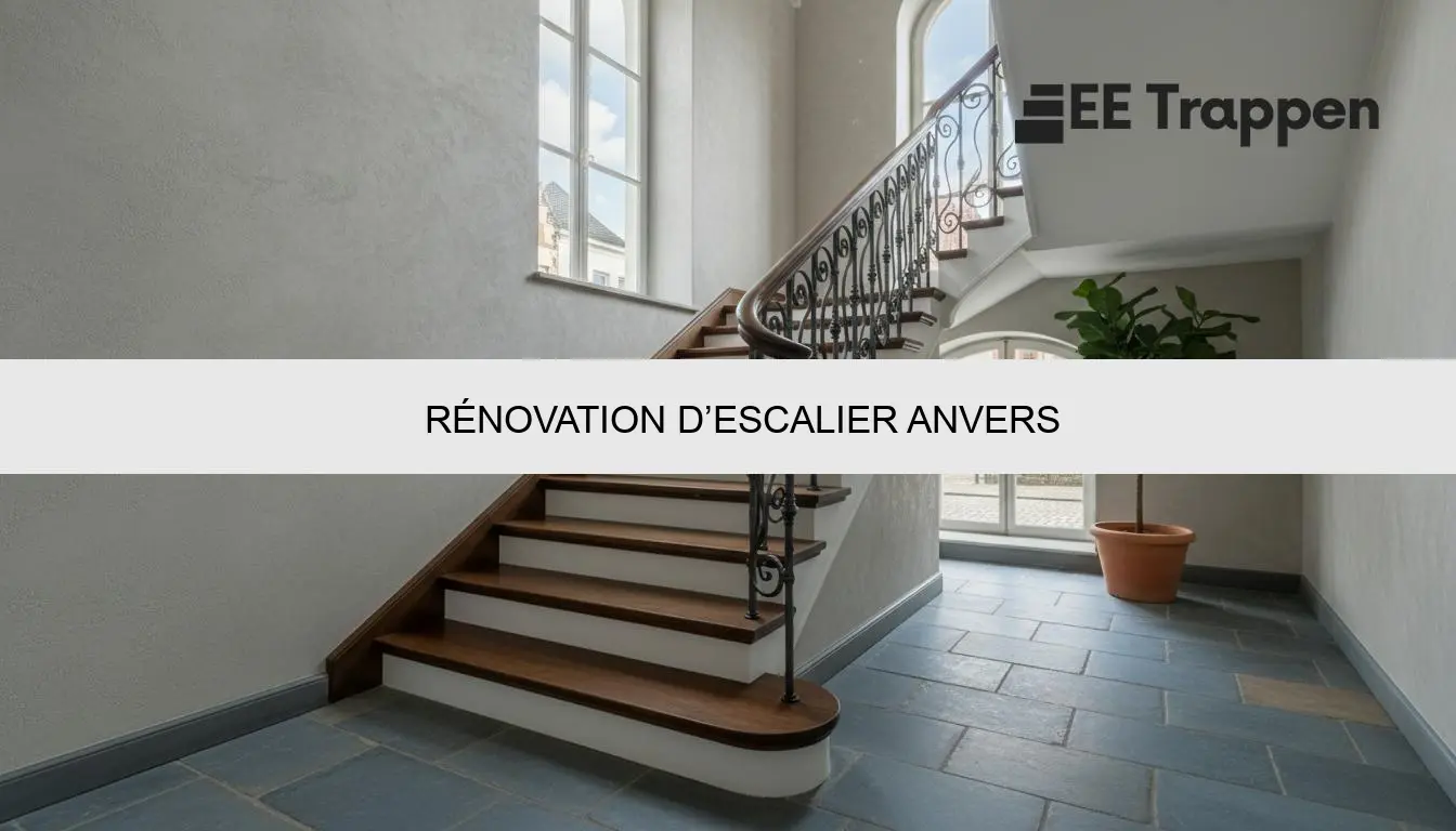Rénovation d’escalier Anvers Prix & Devis 2026