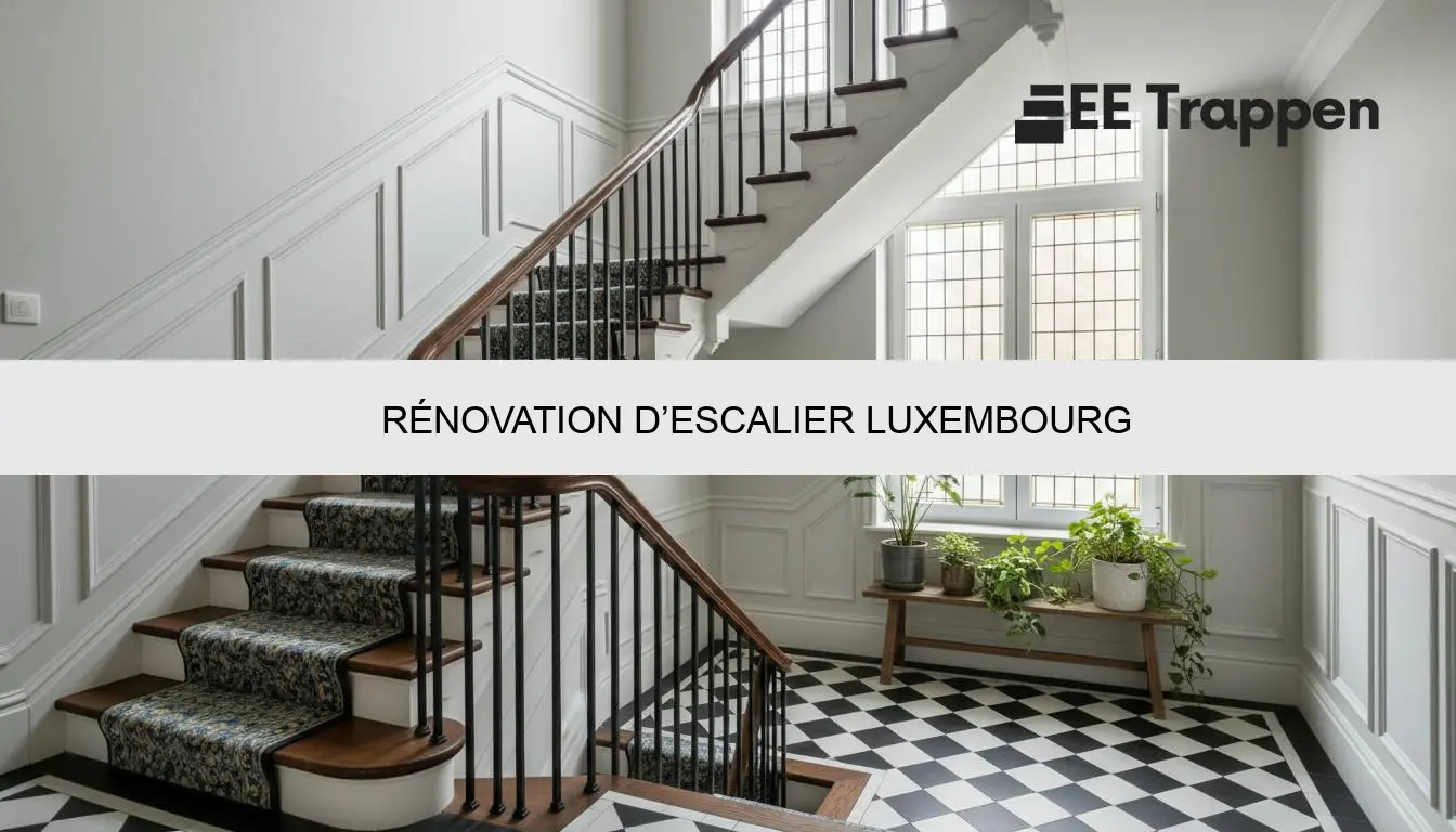 Rénovation d’escalier Luxembourg - Prix & Devis