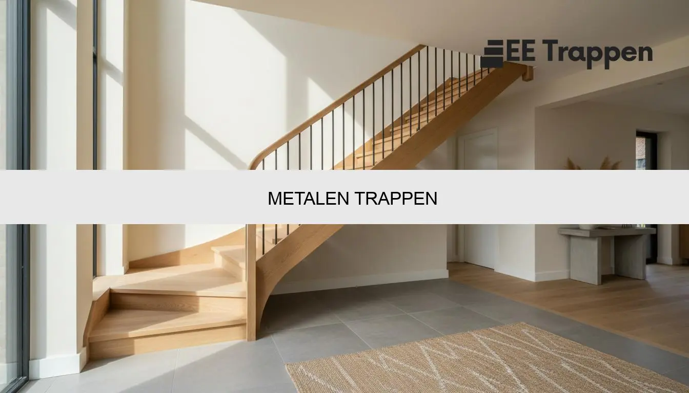Metalen trappen: sterkte, stijl & prijs | EE Trappen